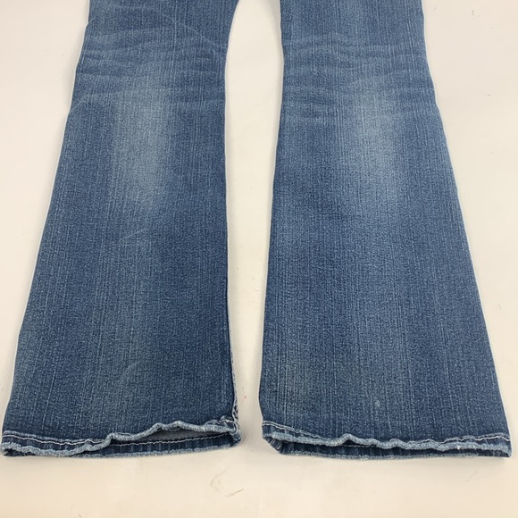 Silver Jeans Tuesday Fluid Denim Mid Bootcut Jeans Size 30 Long Inseam Stretch - Picture 4 of 16